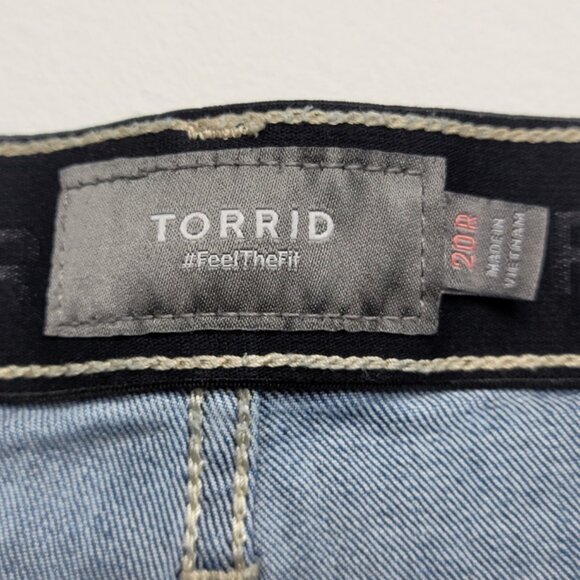 Torrid 20R Sky High Flare Vintage Stretch High-Rise Jean 20 - Picture 8 of 10